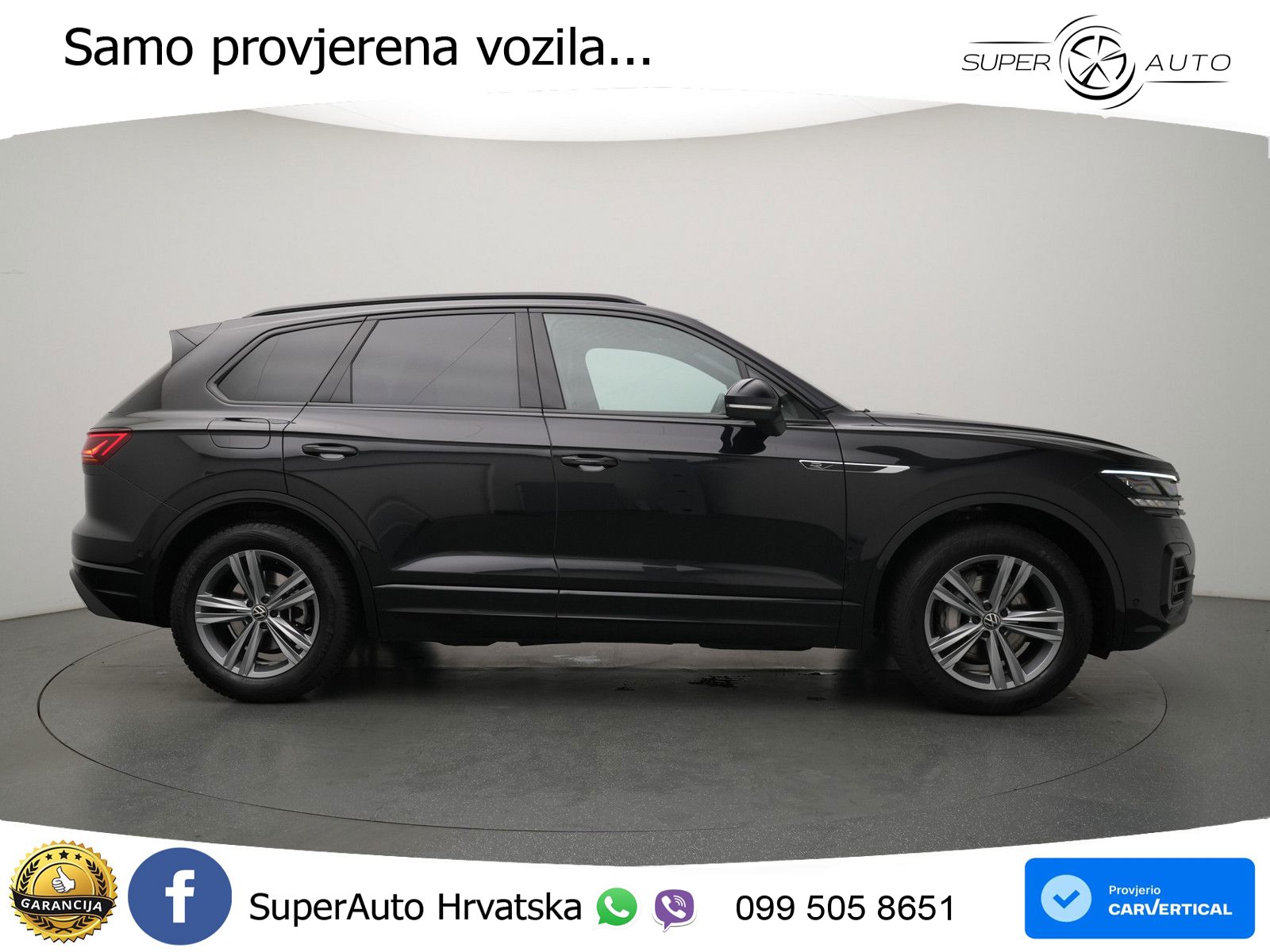 Volkswagen Touareg 3.0 V6 TDI (231 KS) 4MOTION Tiptronic R-Line ZRAČNI+ACC+GR SJED+KAM