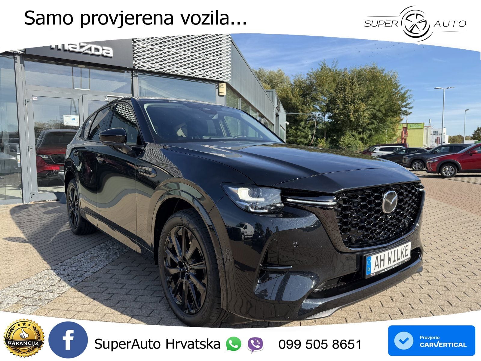 Mazda CX-60 3.3 e-Skyactiv D (254 KS) AWD Automatic ACC+HEAD+4xGR SJED+360+PANO