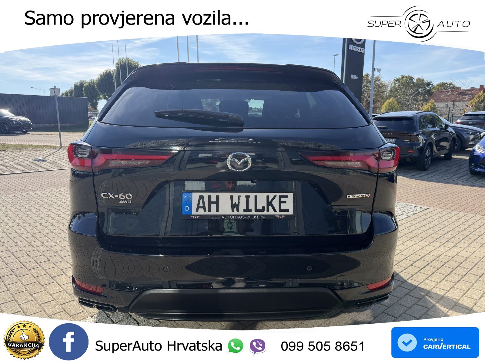Mazda CX-60 3.3 e-Skyactiv D (254 KS) AWD Automatic ACC+HEAD+4xGR SJED+360+PANO