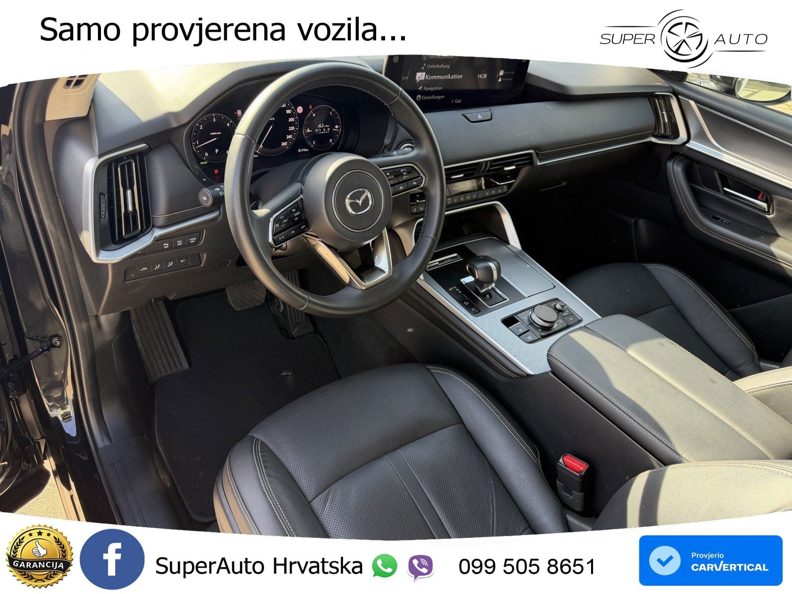 Mazda CX-60 3.3 e-Skyactiv D (254 KS) AWD Automatic ACC+HEAD+4xGR SJED+360+PANO