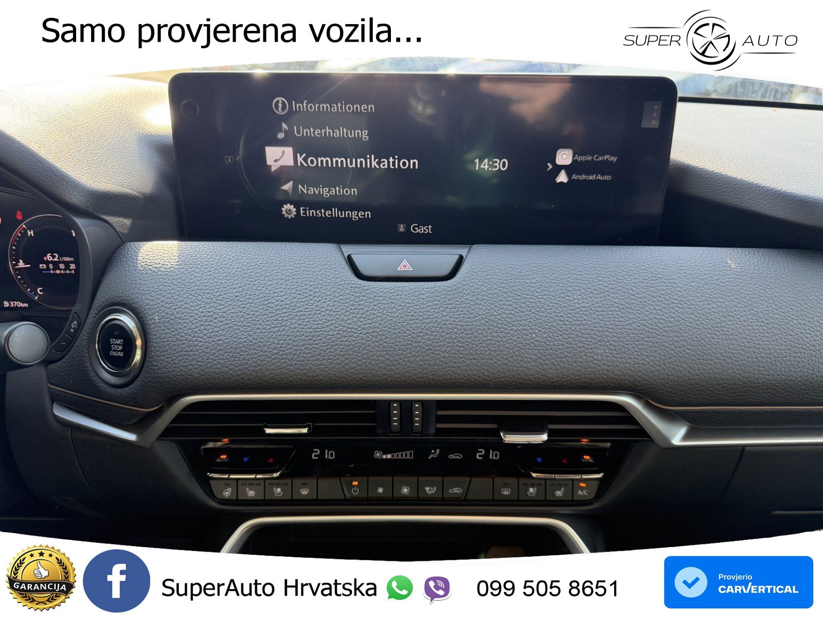 Mazda CX-60 3.3 e-Skyactiv D (254 KS) AWD Automatic ACC+HEAD+4xGR SJED+360+PANO