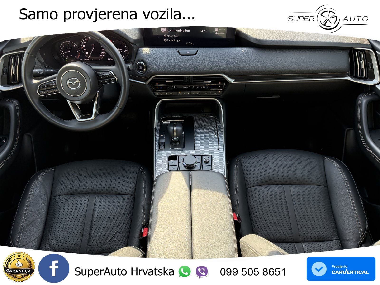 Mazda CX-60 3.3 e-Skyactiv D (254 KS) AWD Automatic ACC+HEAD+4xGR SJED+360+PANO