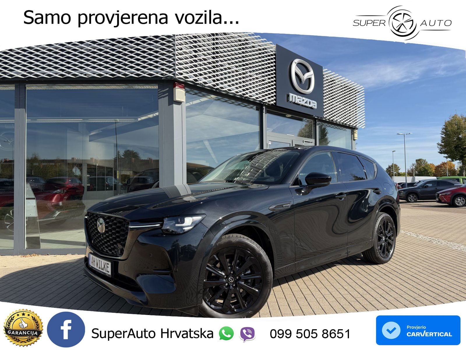 Mazda CX-60 3.3 e-Skyactiv D (254 KS) AWD Automatic ACC+HEAD+4xGR SJED+360+PANO