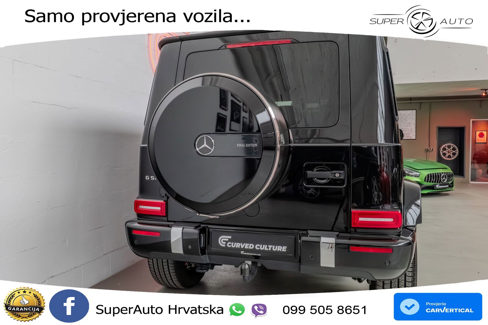 Mercedes G 500 Long V8 (422 KS) 4MATIC 9G-TRONIC LED+GR SJED+ACC