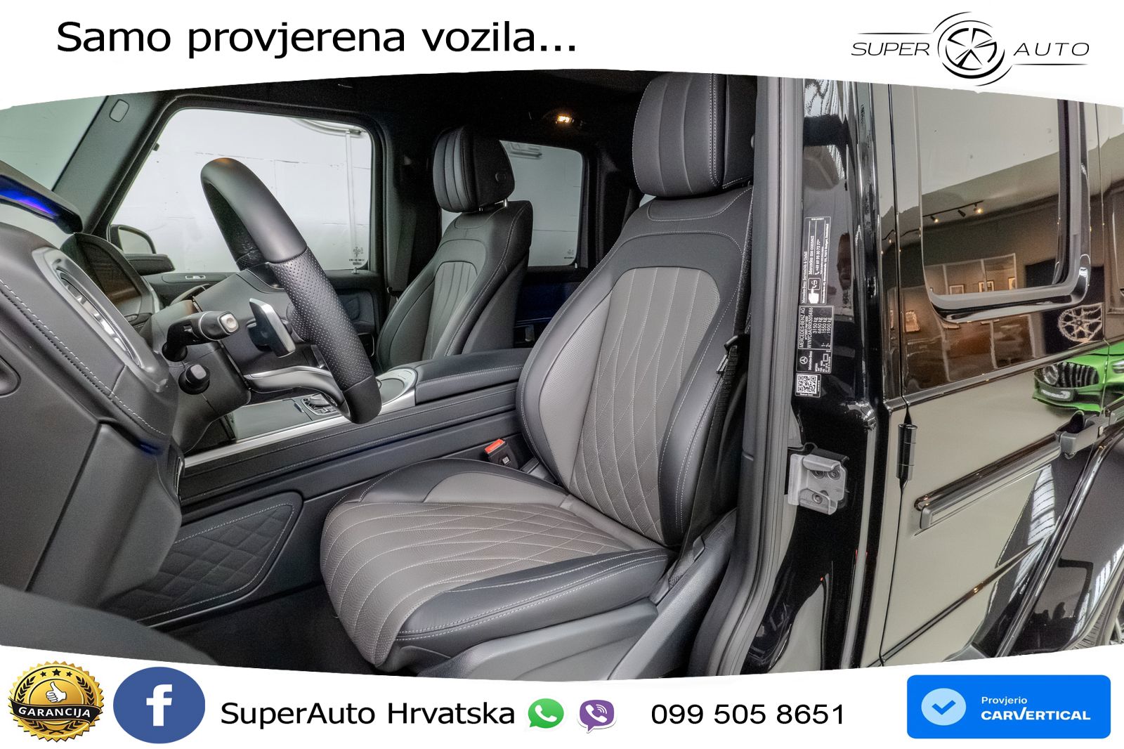 Mercedes G 500 Long V8 (422 KS) 4MATIC 9G-TRONIC LED+GR SJED+ACC
