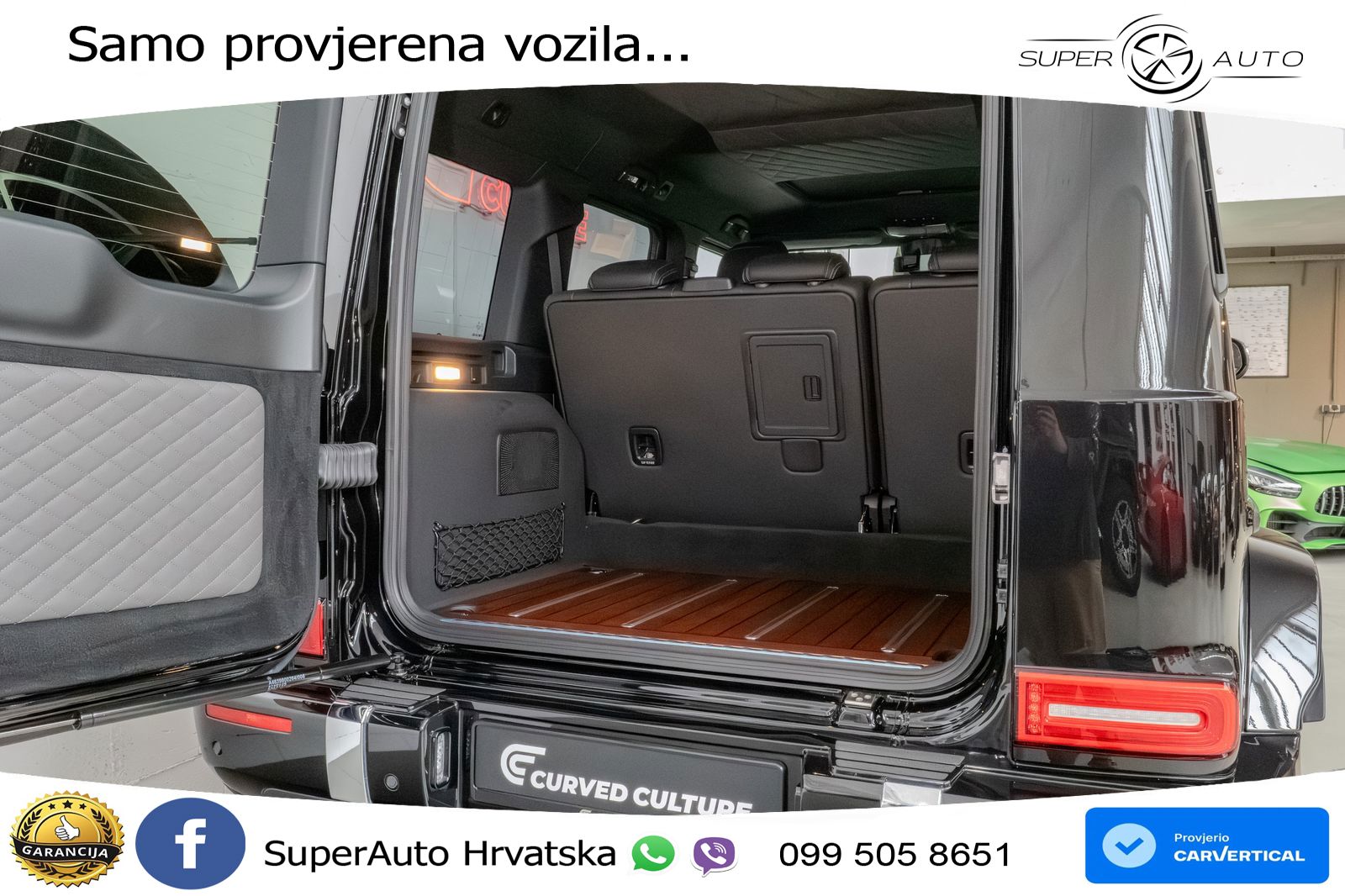 Mercedes G 500 Long V8 (422 KS) 4MATIC 9G-TRONIC LED+GR SJED+ACC