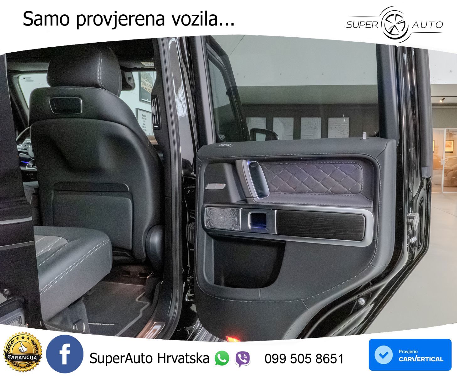 Mercedes G 500 Long V8 (422 KS) 4MATIC 9G-TRONIC LED+GR SJED+ACC