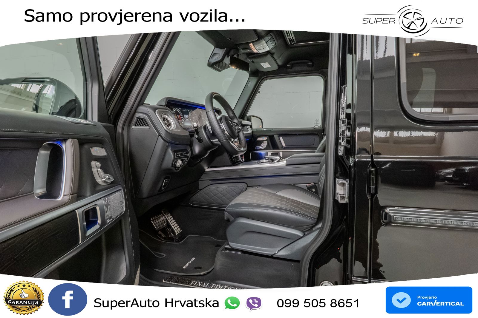 Mercedes G 500 Long V8 (422 KS) 4MATIC 9G-TRONIC LED+GR SJED+ACC