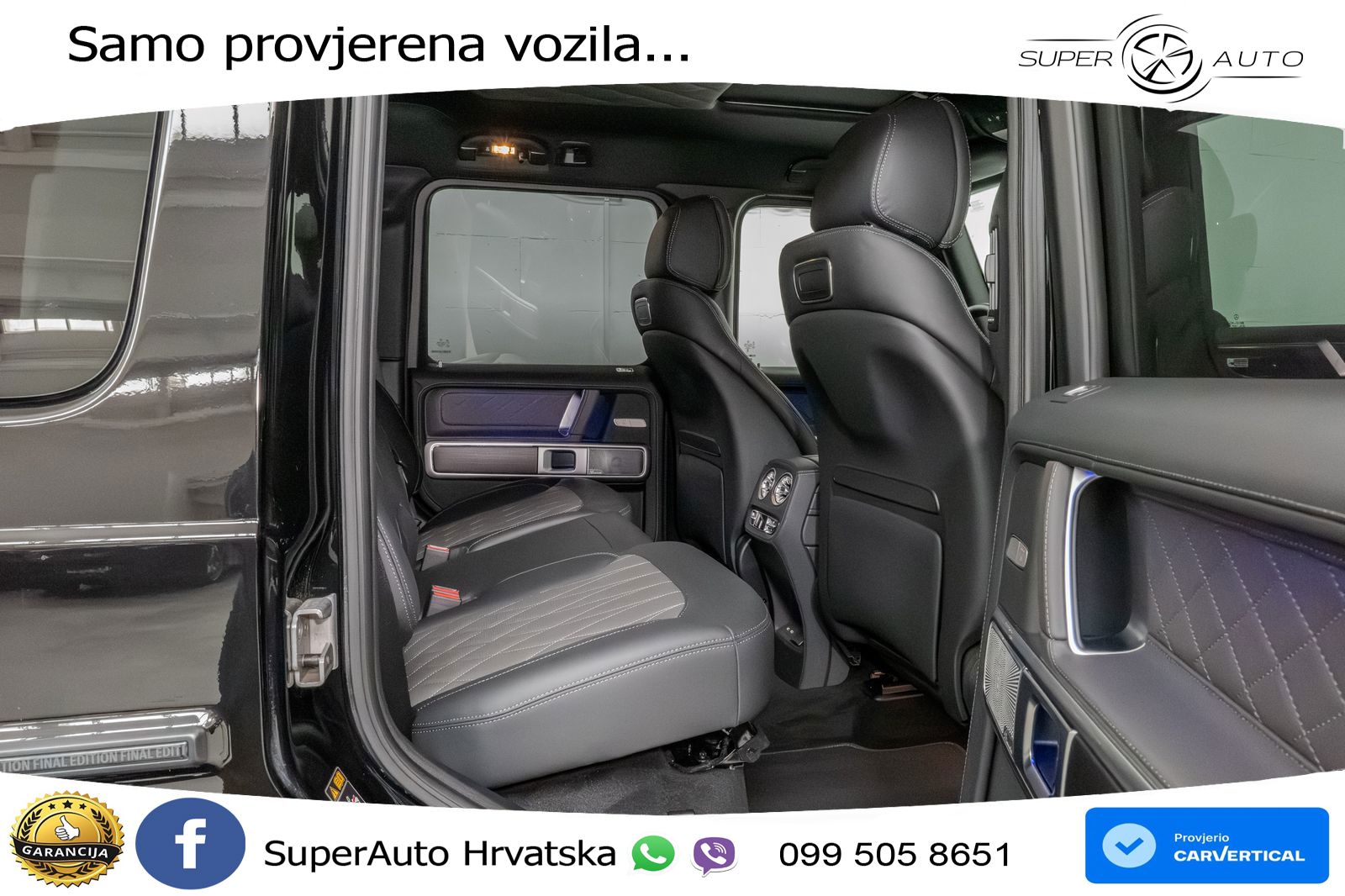 Mercedes G 500 Long V8 (422 KS) 4MATIC 9G-TRONIC LED+GR SJED+ACC