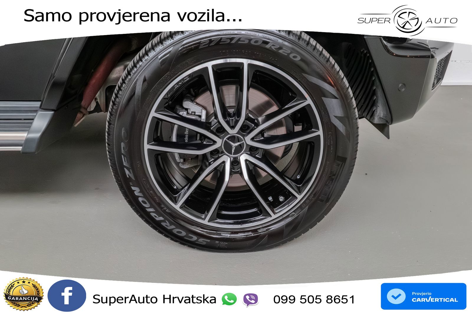 Mercedes G 500 Long V8 (422 KS) 4MATIC 9G-TRONIC LED+GR SJED+ACC