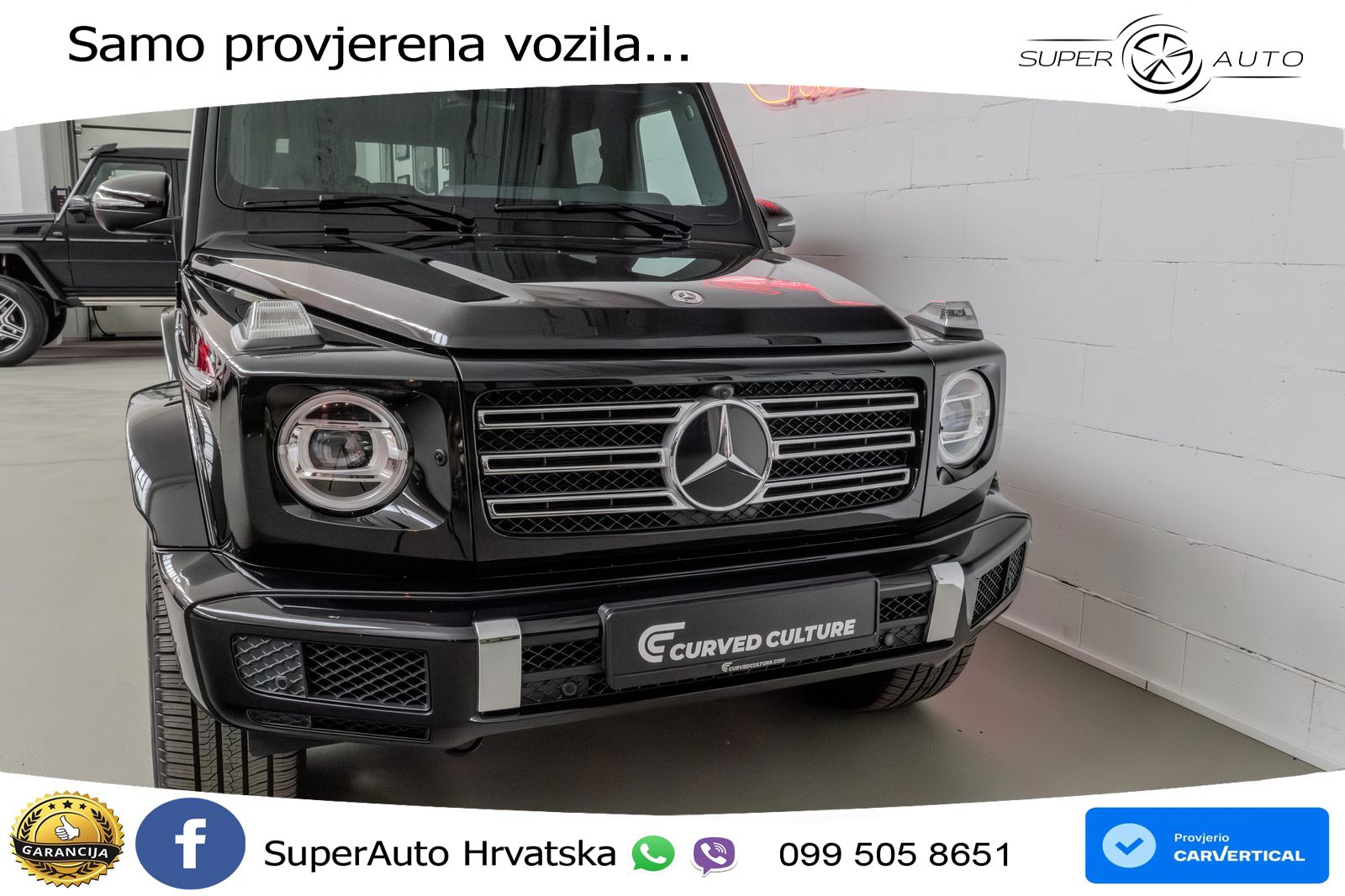 Mercedes G 500 Long V8 (422 KS) 4MATIC 9G-TRONIC LED+GR SJED+ACC