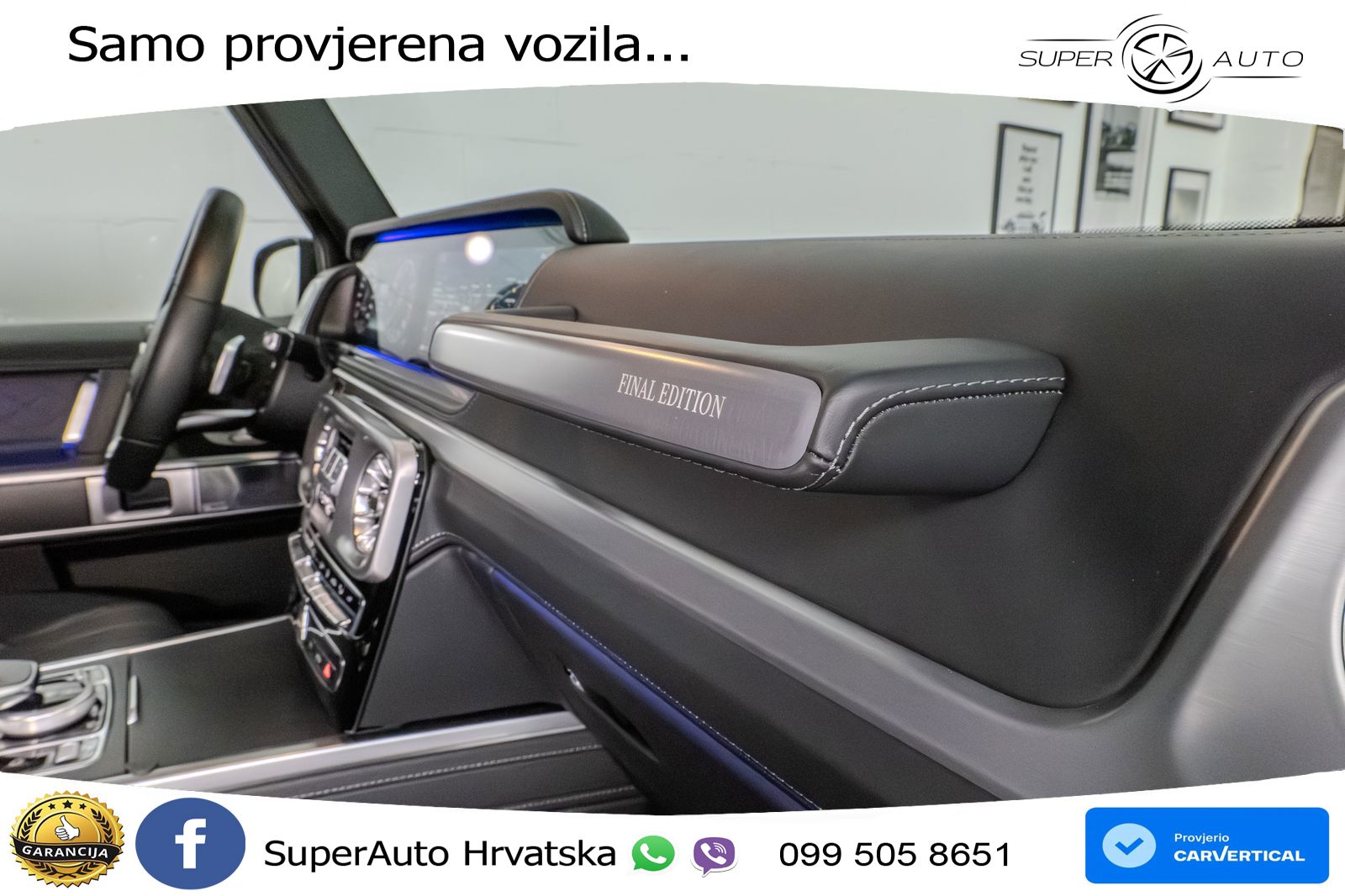 Mercedes G 500 Long V8 (422 KS) 4MATIC 9G-TRONIC LED+GR SJED+ACC