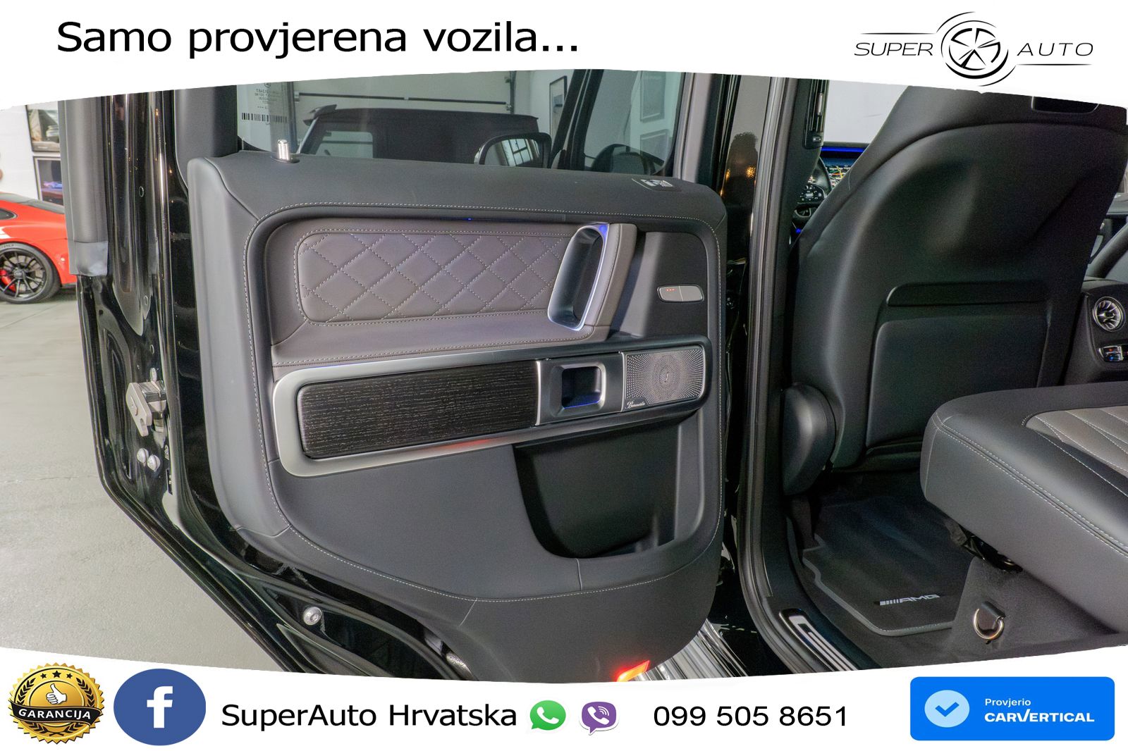 Mercedes G 500 Long V8 (422 KS) 4MATIC 9G-TRONIC LED+GR SJED+ACC