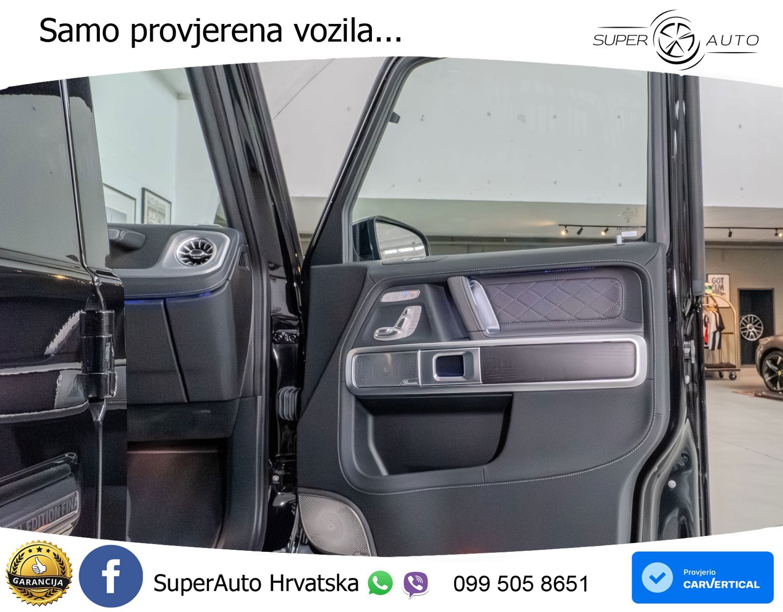 Mercedes G 500 Long V8 (422 KS) 4MATIC 9G-TRONIC LED+GR SJED+ACC