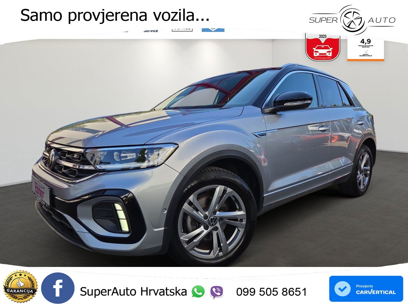 Volkswagen T-Roc I 1.5 TSI (150 KS) DSG LED+GR SJED+ACC