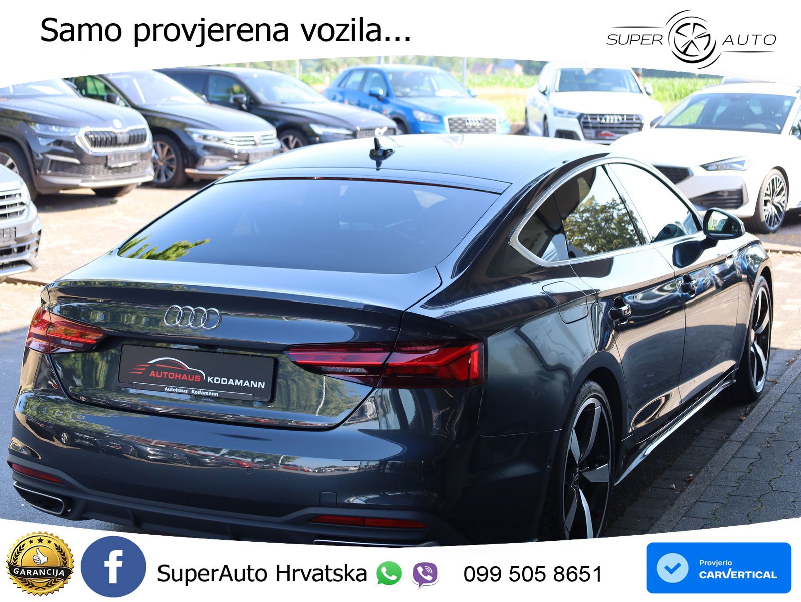 Audi A5 Sportback  40 TFSI (204 KS) S tronic S line MATRIX+GR SJED+KAM
