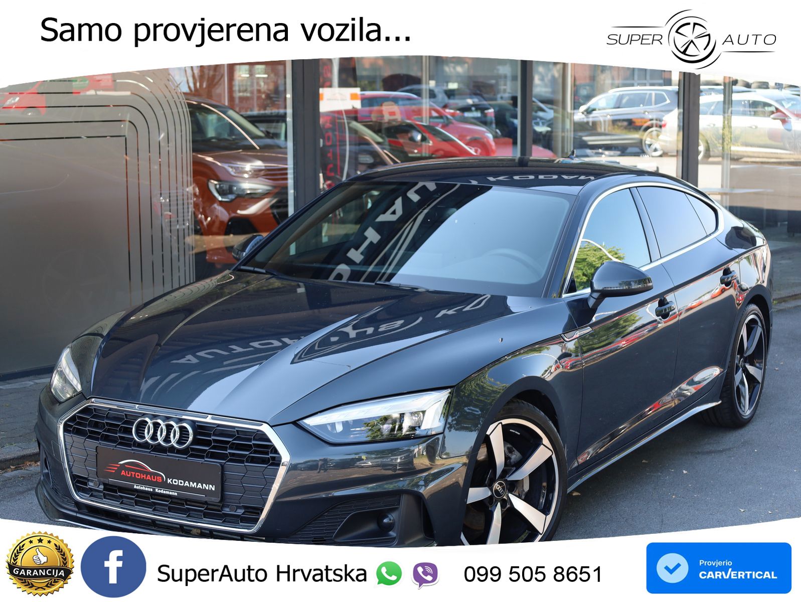 Audi A5 Sportback  40 TFSI (204 KS) S tronic S line MATRIX+GR SJED+KAM