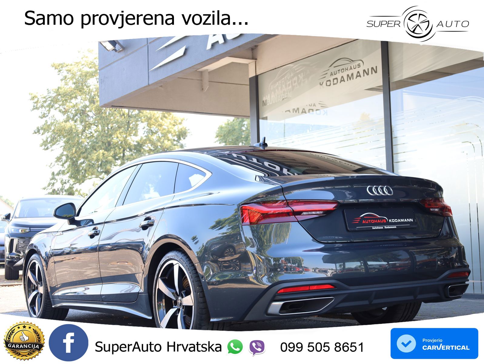 Audi A5 Sportback  40 TFSI (204 KS) S tronic S line MATRIX+GR SJED+KAM