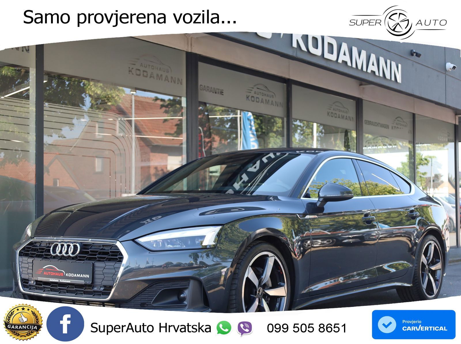 Audi A5 Sportback  40 TFSI (204 KS) S tronic S line MATRIX+GR SJED+KAM