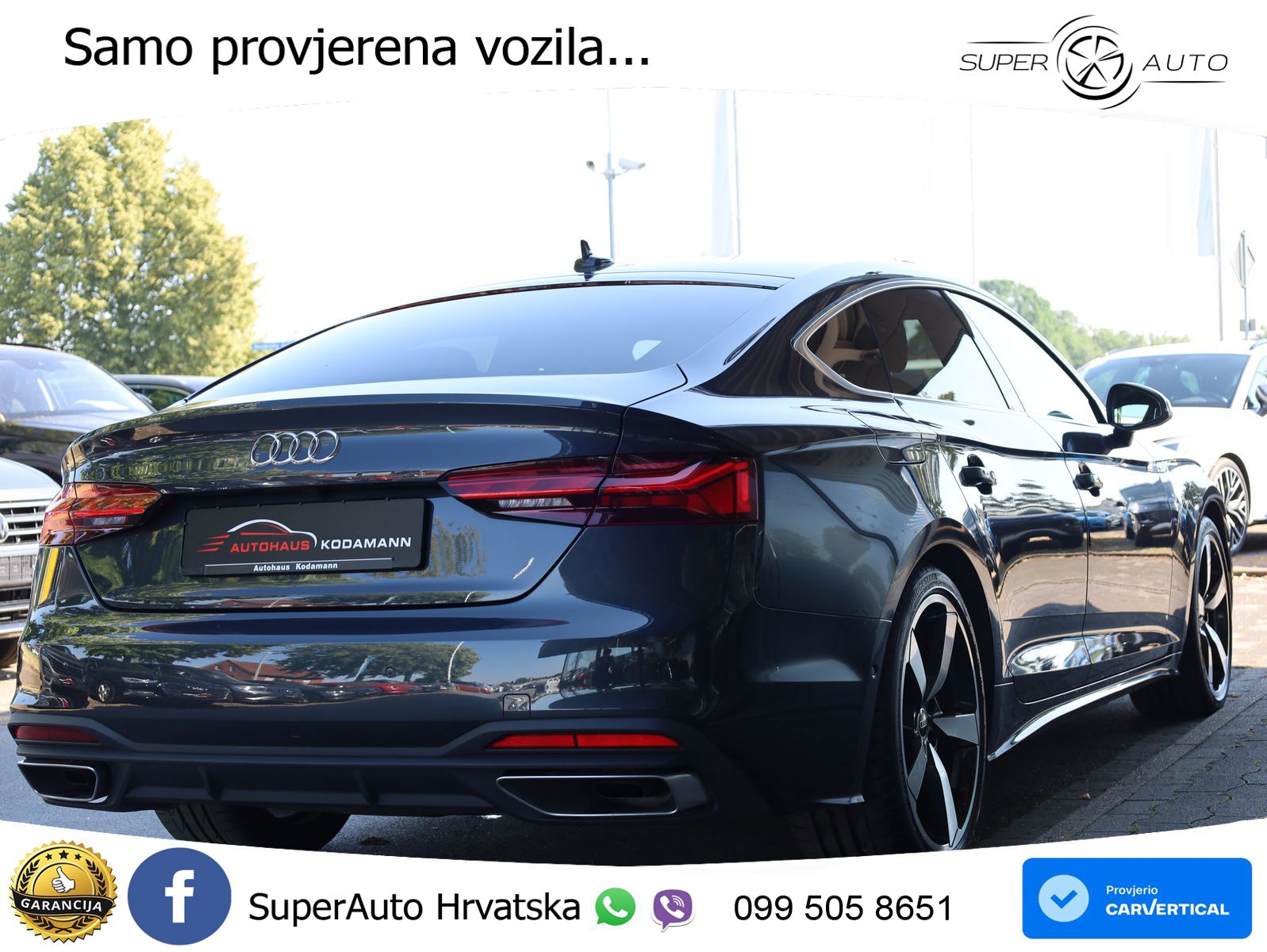Audi A5 Sportback  40 TFSI (204 KS) S tronic S line MATRIX+GR SJED+KAM