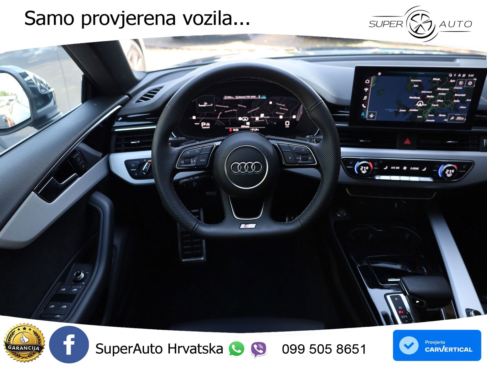 Audi A5 Sportback  40 TFSI (204 KS) S tronic S line MATRIX+GR SJED+KAM