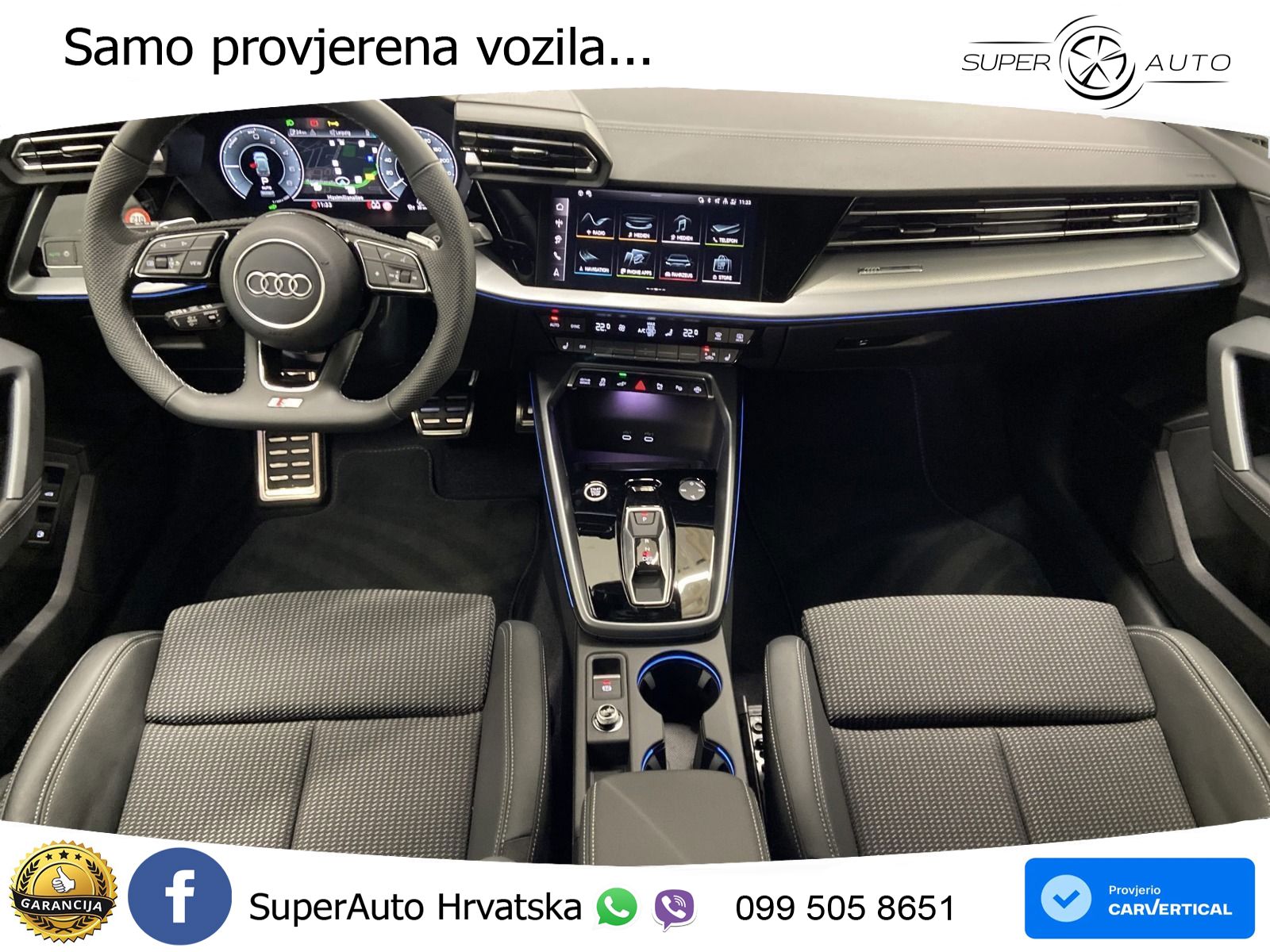 Audi A3 Sportback 40 TFSI e (204 KS) Plug-in Hybrid S tronic S line LED+GR SJED+ACC
