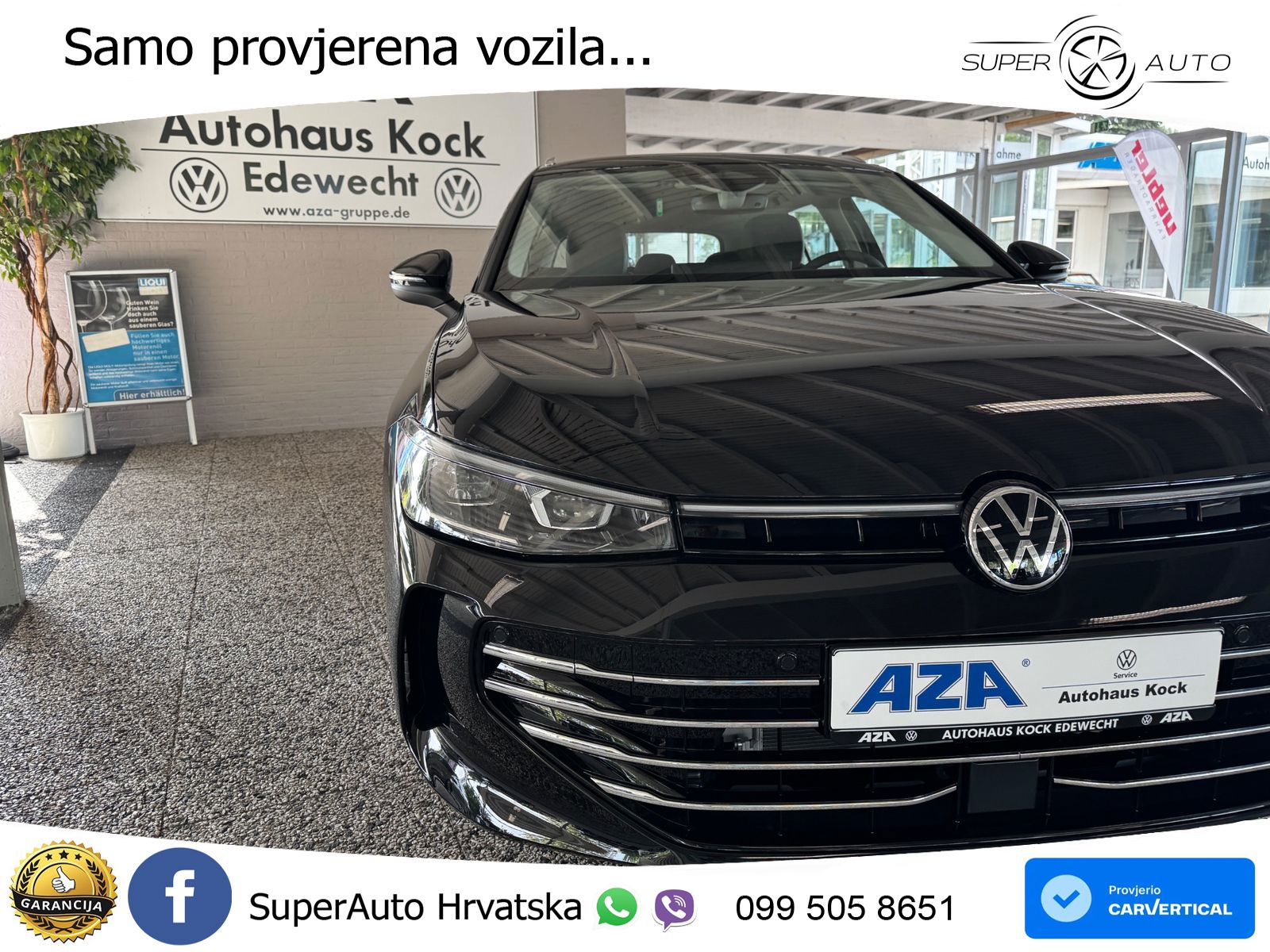 Volkswagen Passat Variant 1.5 eTSI (150 KS) DSG Elegance LED+GR SJED+ACC