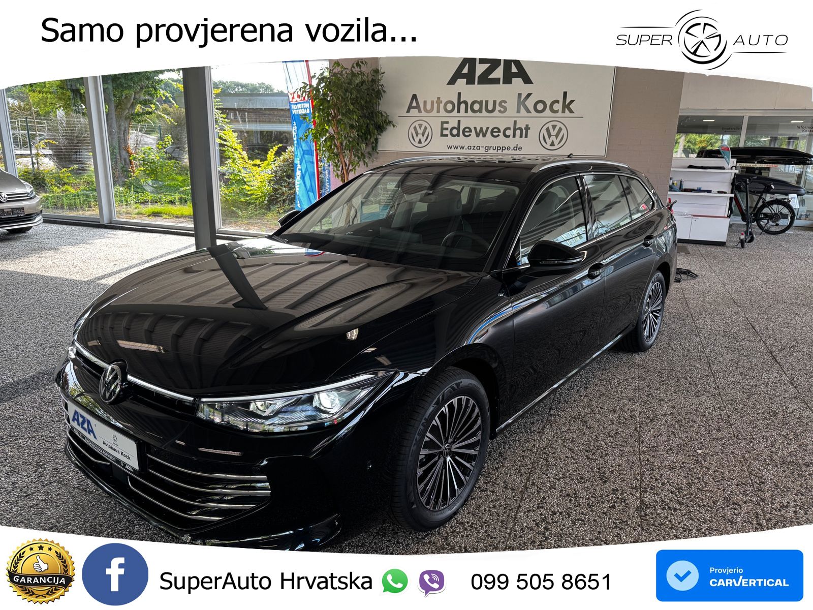 Volkswagen Passat Variant 1.5 eTSI (150 KS) DSG Elegance LED+GR SJED+ACC