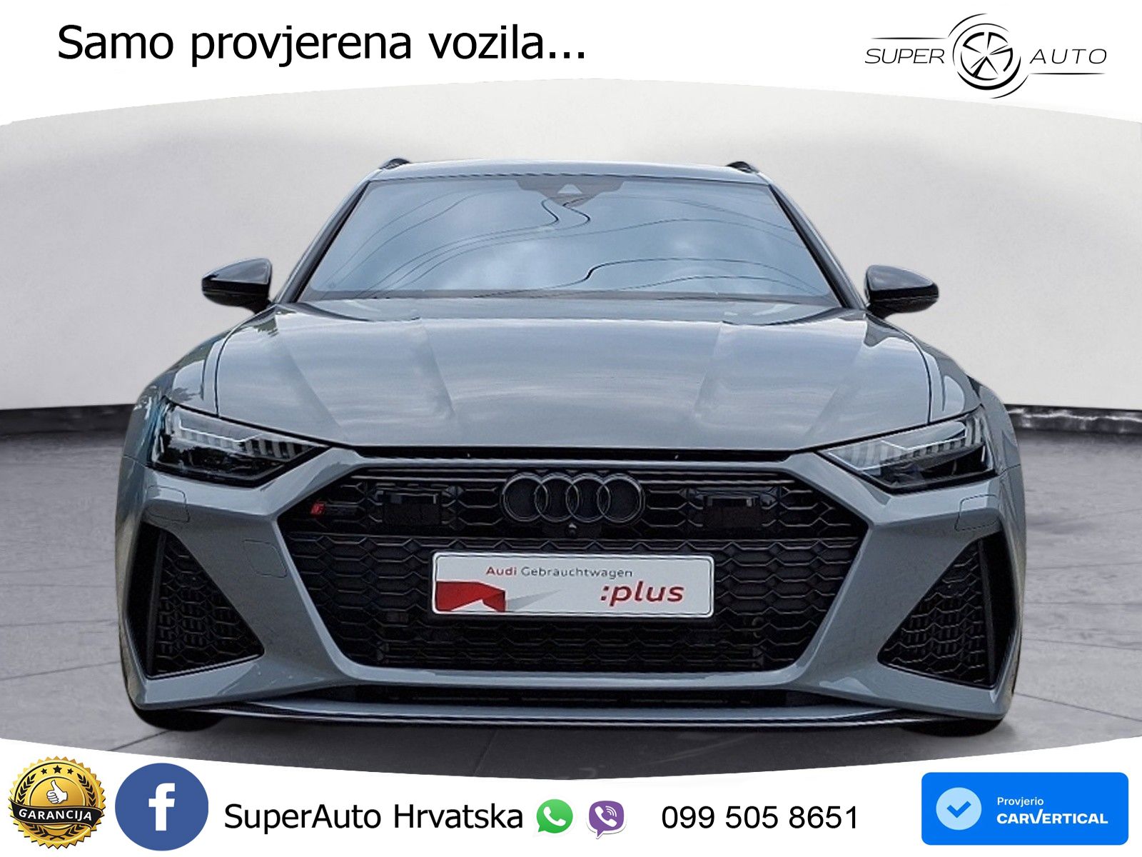 Audi RS6 Avant 4.0 TFSI V8 (600 KS) quattro Tiptronic LED+GR SJED+ACC