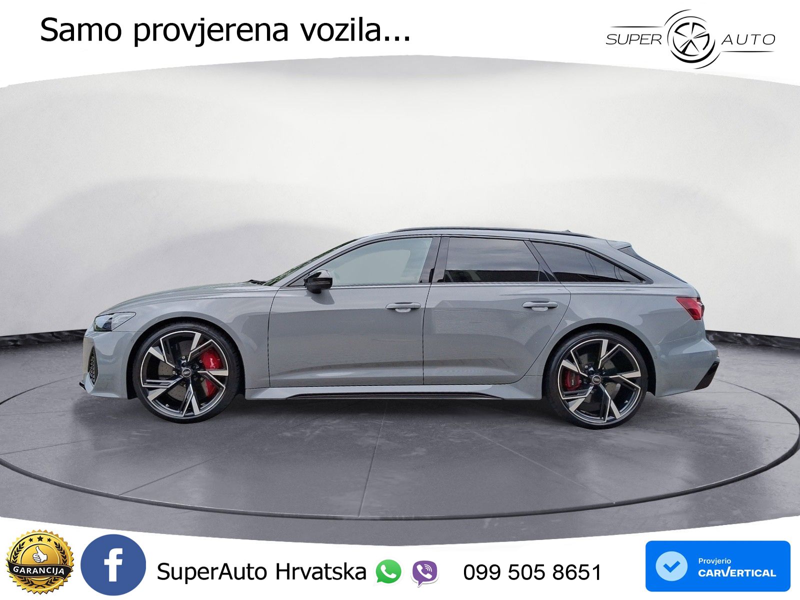 Audi RS6 Avant 4.0 TFSI V8 (600 KS) quattro Tiptronic LED+GR SJED+ACC