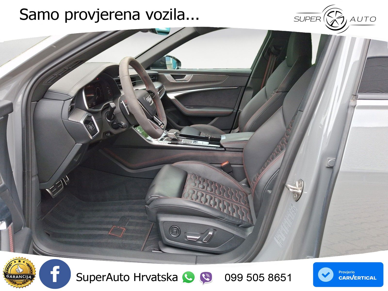 Audi RS6 Avant 4.0 TFSI V8 (600 KS) quattro Tiptronic LED+GR SJED+ACC