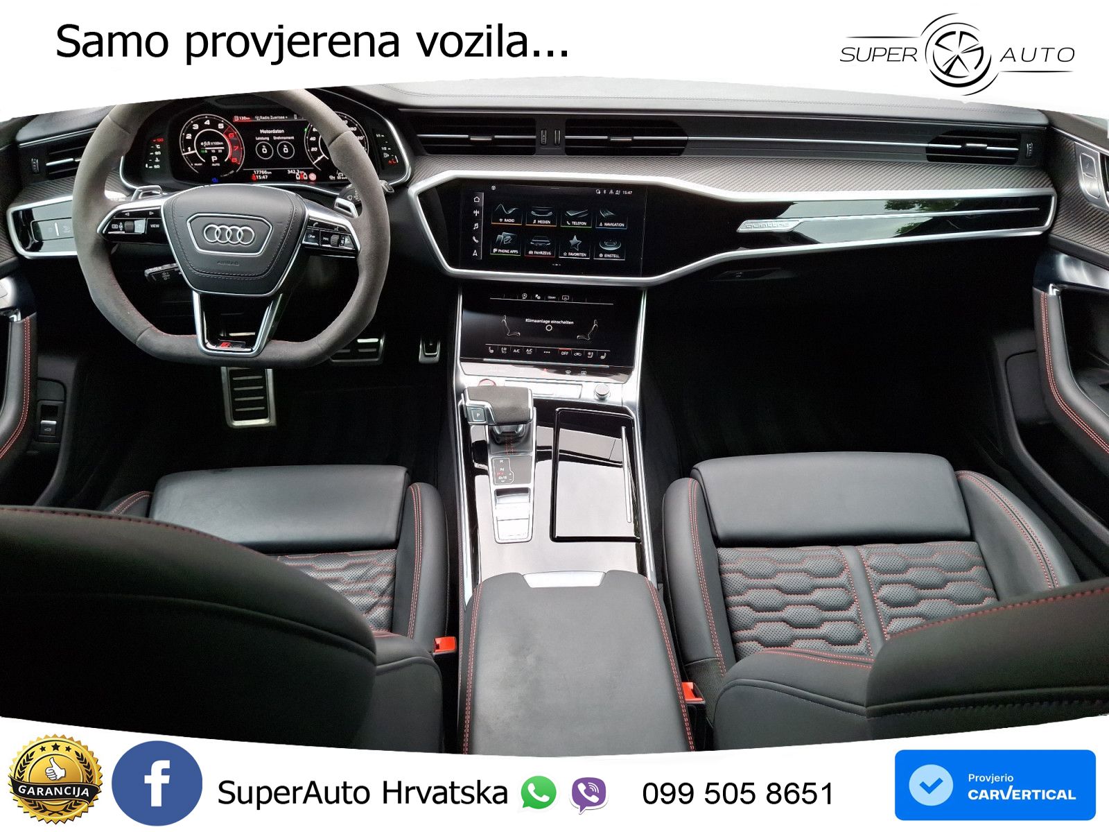Audi RS6 Avant 4.0 TFSI V8 (600 KS) quattro Tiptronic LED+GR SJED+ACC