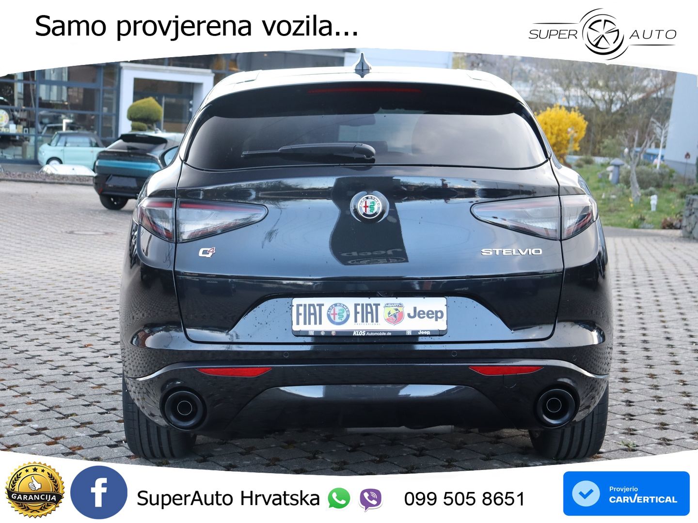Alfa Romeo Stelvio 2.2 MultiJet II (210 KS) Q4 Automatic LED+GR SJED+ACC