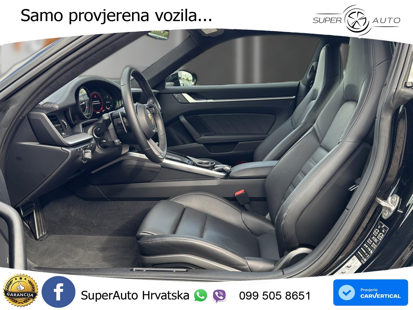 Porsche 911 Turbo 3.8 (580 KS) PDK ZRAČNI+ACC+GR SJED+KAM+PANO