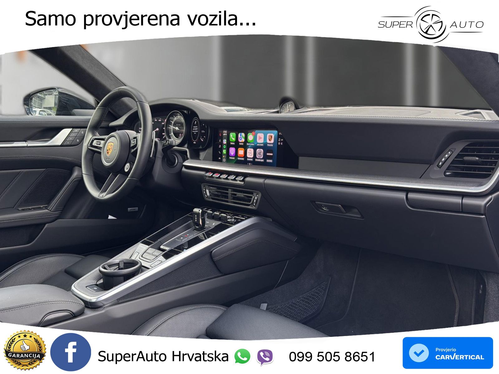 Porsche 911 Turbo 3.8 (580 KS) PDK ZRAČNI+ACC+GR SJED+KAM+PANO