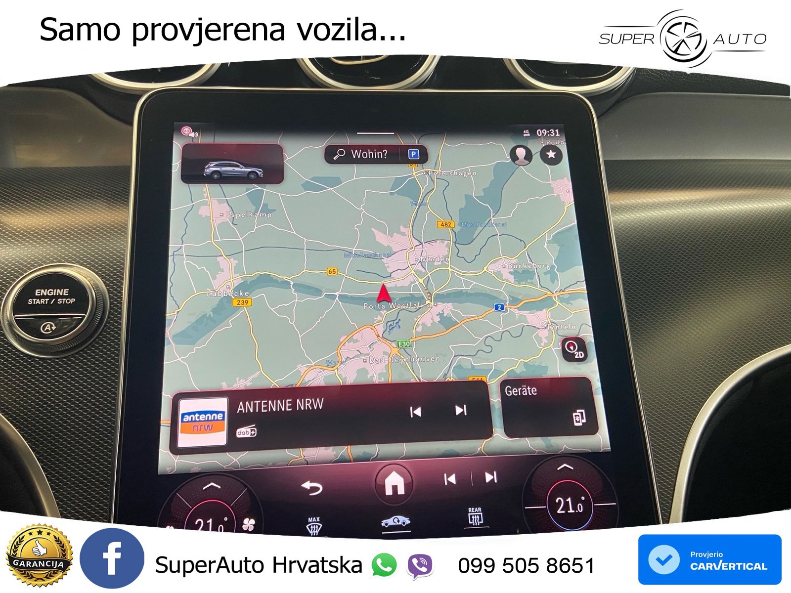 Mercedes GLC 220d (197 KS) 4MATIC 9G-TRONIC Avantgarde LED+GR SJED+ACC