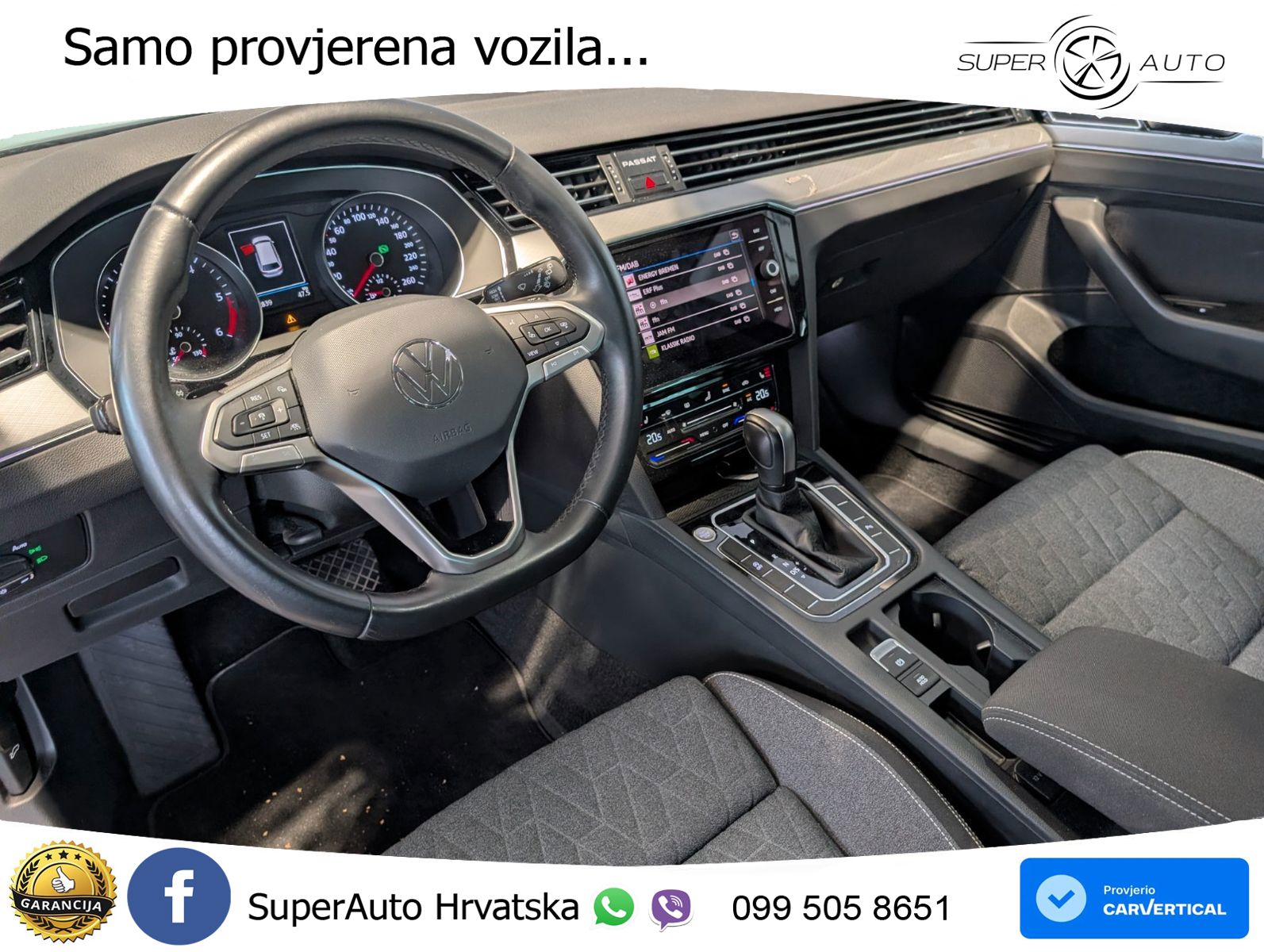 Volkswagen Passat Variant 2.0 TDI (150 KS) DSG Business LED+GR SJED+ACC