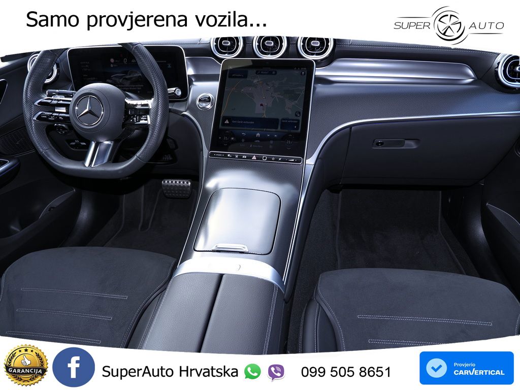Mercedes GLC Coupe 450d (367 KS) 4MATIC 9G-TRONIC AMG ZRAČNI+ACC+GR SJED+360+PANO