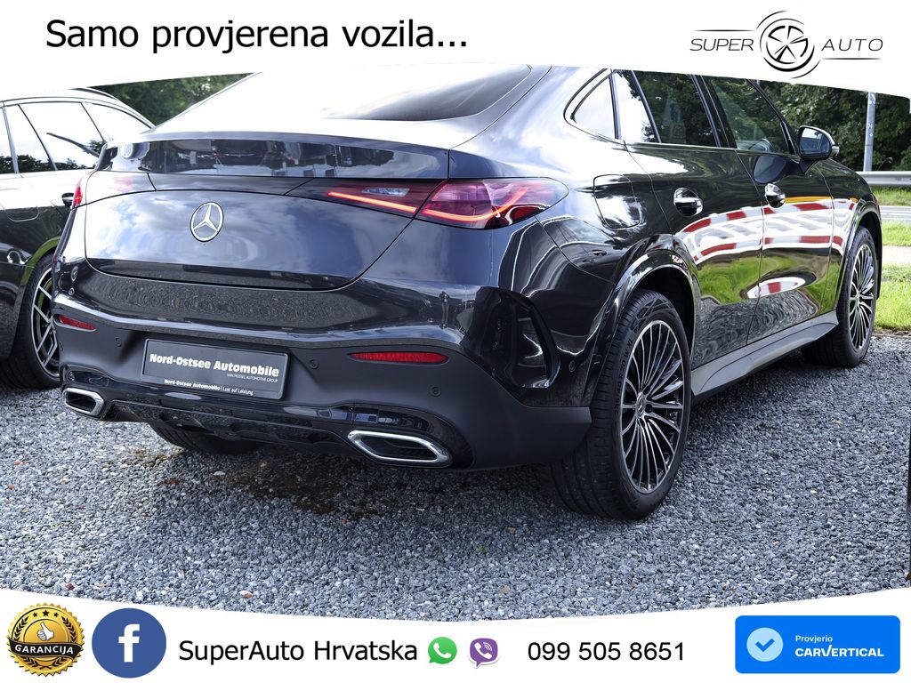 Mercedes GLC Coupe 450d (367 KS) 4MATIC 9G-TRONIC AMG ZRAČNI+ACC+GR SJED+360+PANO