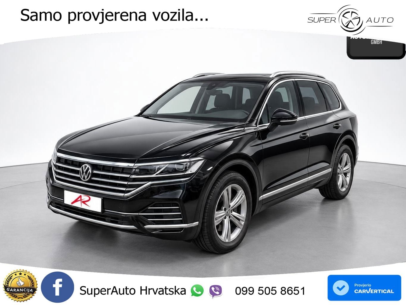 Volkswagen Touareg 3.0 V6 TDI (231 KS) 4MOTION Tiptronic ZRAČNI+ACC+4xGR SJED+KAM