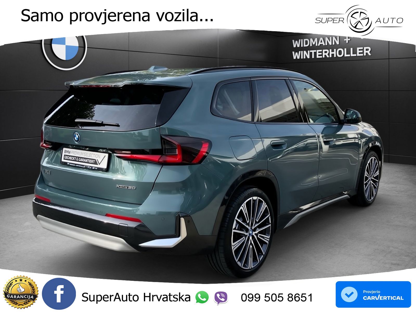 BMW iX1 68 kWh (313 KS) xDrive30 xLine LED+GR SJED+ACC