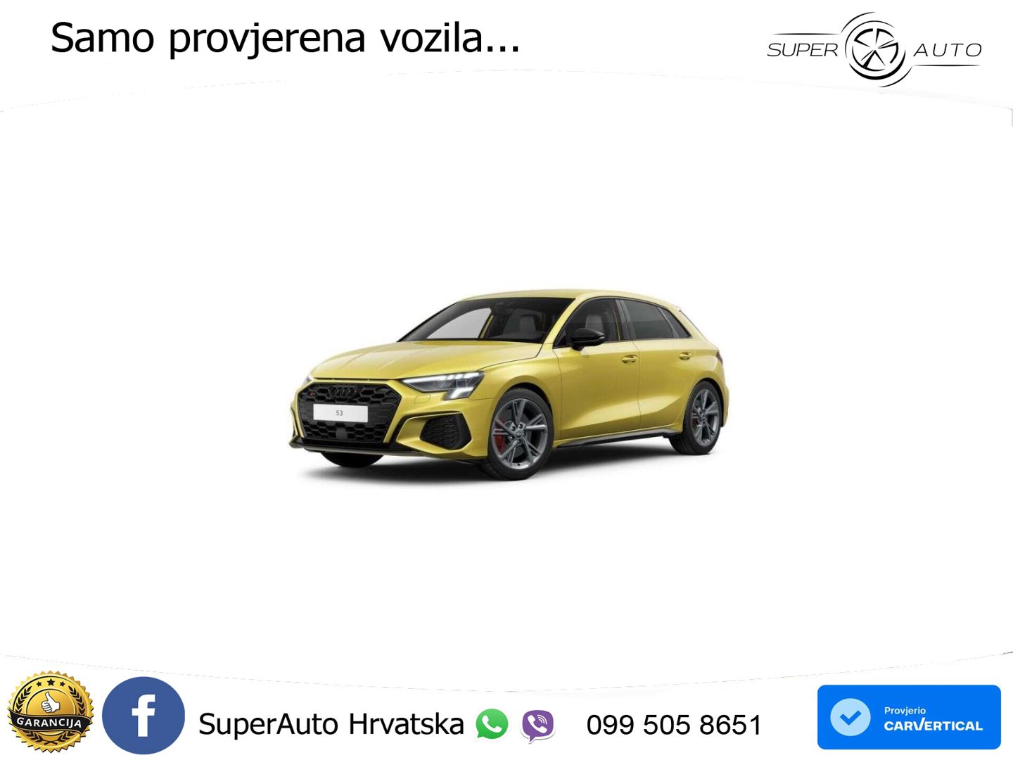 Audi S3 2.0 TFSI (310 KS) quattro S tronic