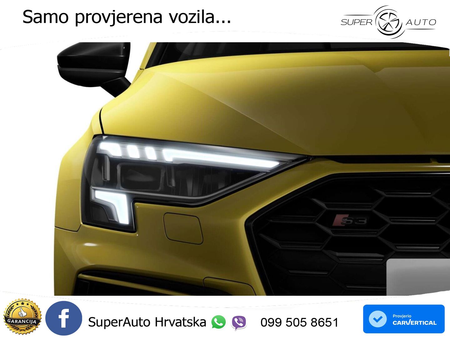 Audi S3 2.0 TFSI (310 KS) quattro S tronic