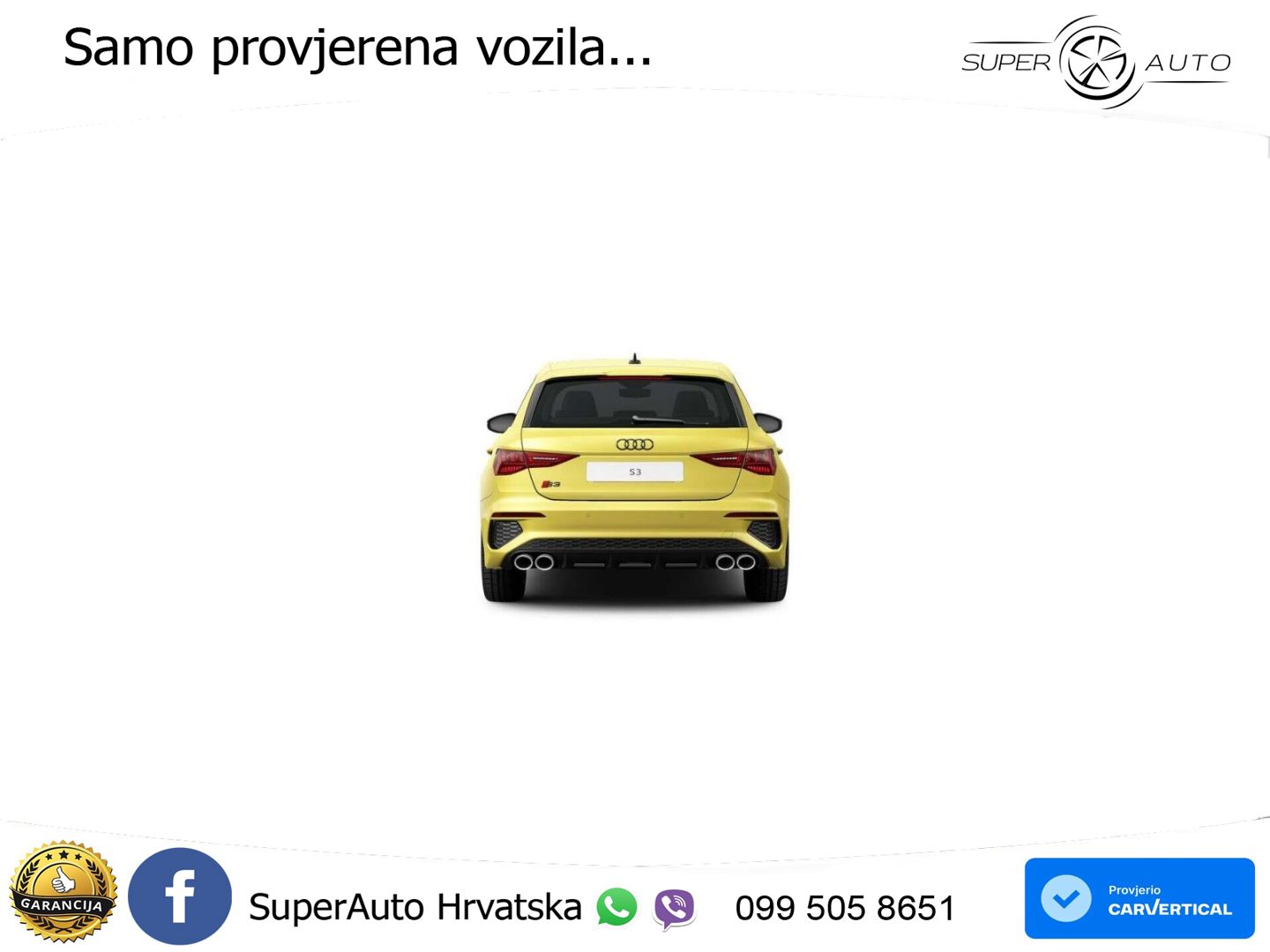Audi S3 2.0 TFSI (310 KS) quattro S tronic