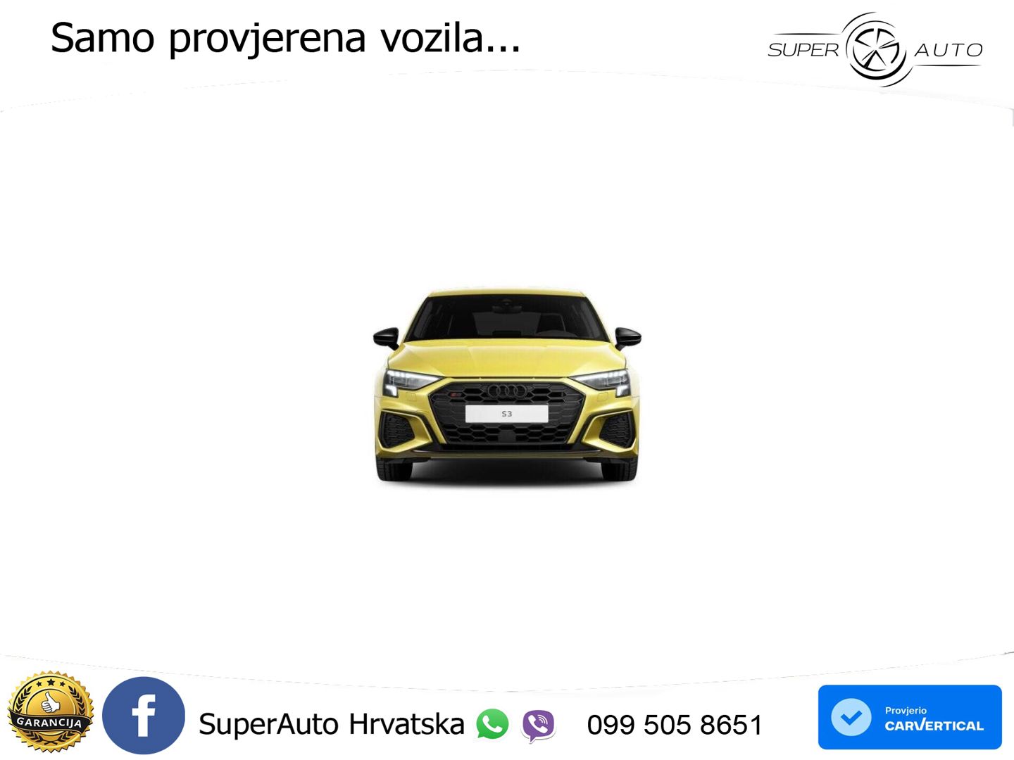 Audi S3 2.0 TFSI (310 KS) quattro S tronic
