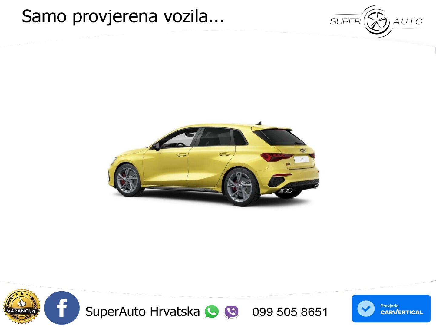 Audi S3 2.0 TFSI (310 KS) quattro S tronic