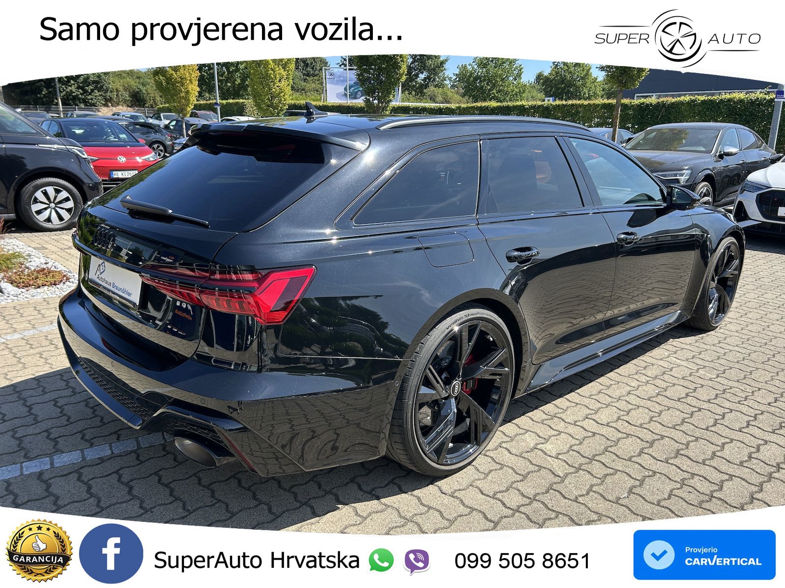 Audi RS6 Avant 4.0 TFSI V8 (600 KS) quattro Tiptronic MATRIX+GR SJED+KAM