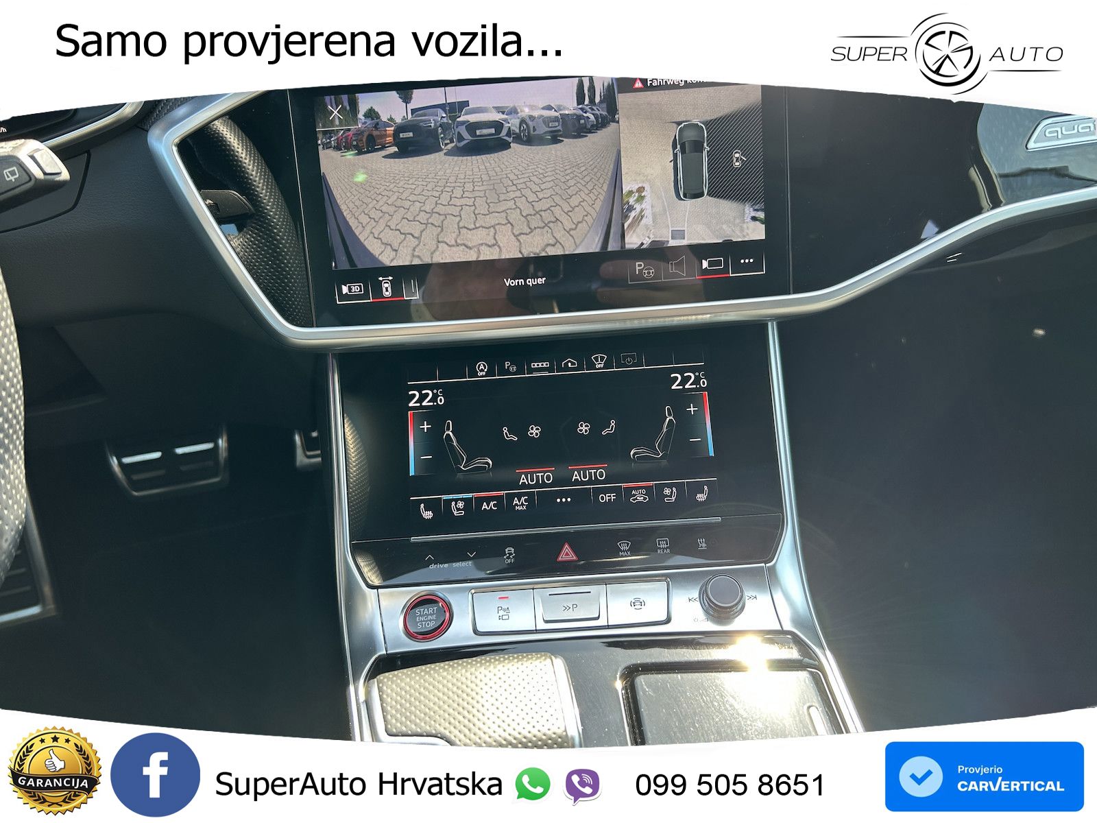 Audi RS6 Avant 4.0 TFSI V8 (600 KS) quattro Tiptronic MATRIX+GR SJED+KAM