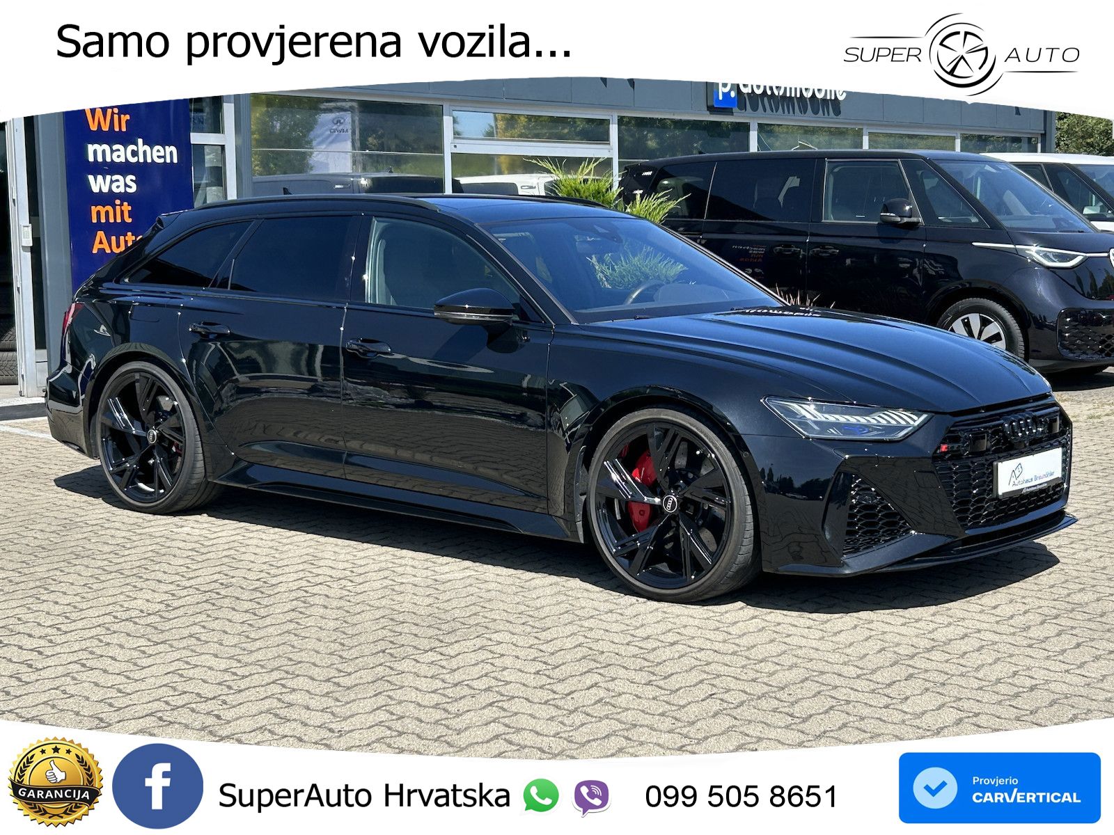 Audi RS6 Avant 4.0 TFSI V8 (600 KS) quattro Tiptronic MATRIX+GR SJED+KAM