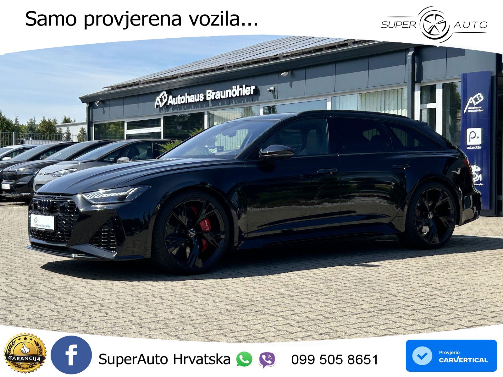 Audi RS6 Avant 4.0 TFSI V8 (600 KS) quattro Tiptronic MATRIX+GR SJED+KAM